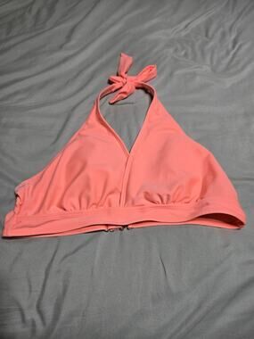 Unknown brand xl women's coral swim top